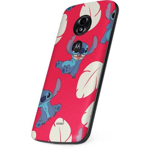 Disney Lilo and Stitch Character Pattern Moto E5 Play Skin